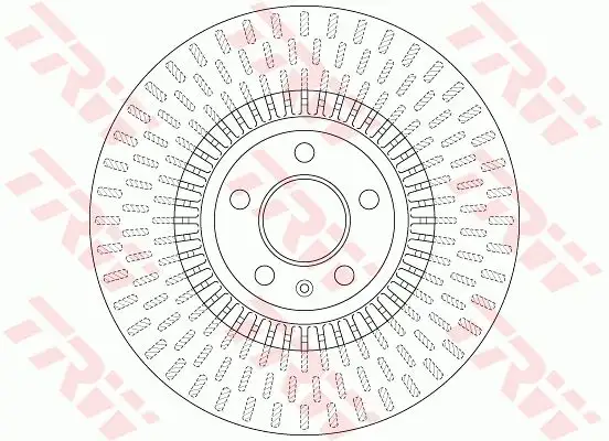 TRW DF6216 Ön Fren Diski resmi