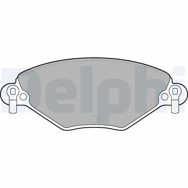 DELPHI LP1654 Ön Fren Balatası resmi