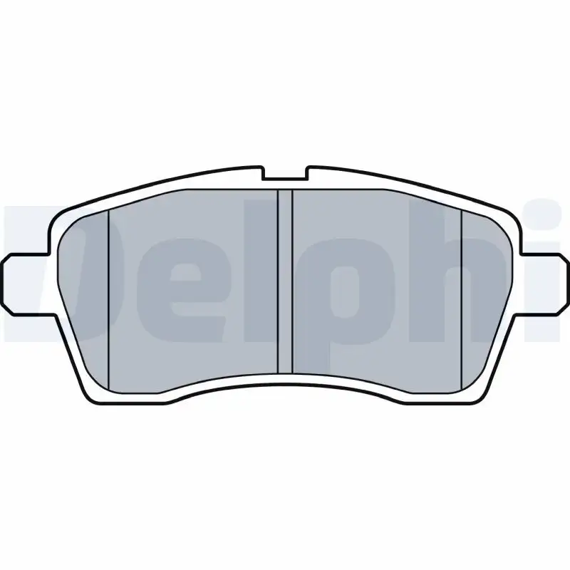 DELPHI LP3510 Ön Fren Balatası 5581062R01 resmi