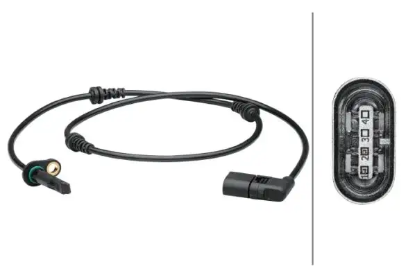 HELLA 6PU012679-411 ABS Hız Sensörü (Ön Sağ) A2059058003 resmi