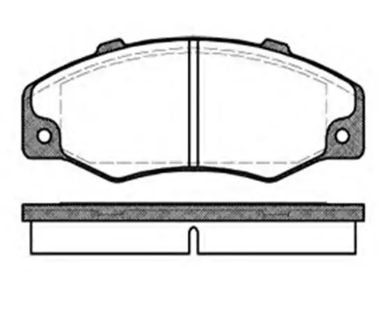 MGA 55132 Ön Fren Balatası 7701203069 resmi