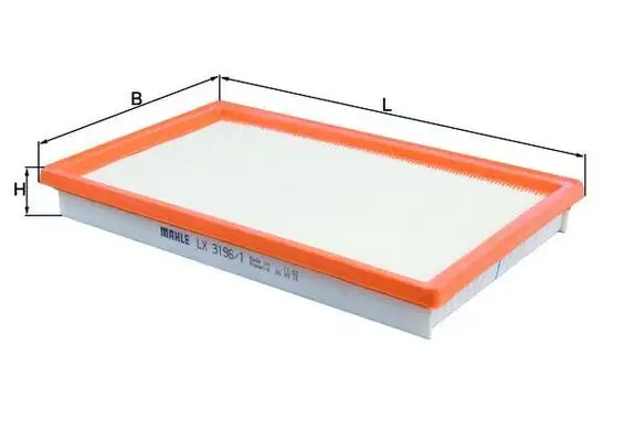 MAHLE LX3196/1 Hava Filtresi 1378061M00000 resmi