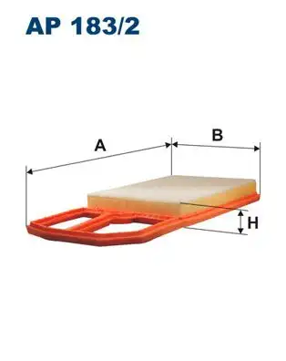 FILTRON AP183/2 Hava Filtresi 6K0129620C resmi