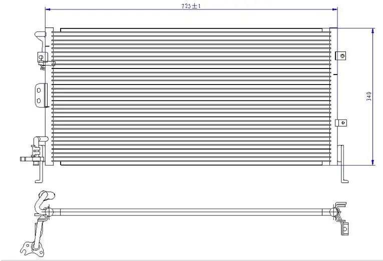 ORIS CHY638016 Klima Radyatörü resmi
