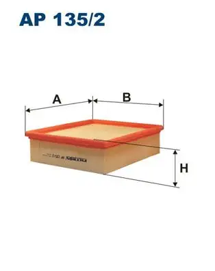 FILTRON AP135/2 Hava Filtresi resmi