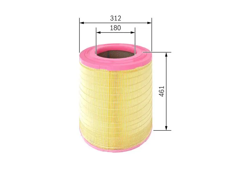 BOSCH F026400145 Hava Filtresi resmi