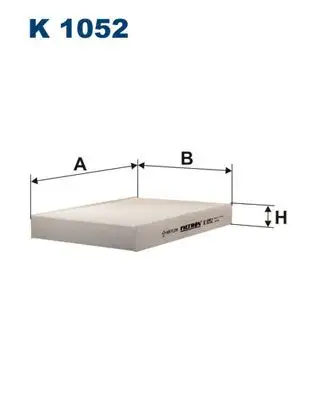 FILTRON K1052 Polen Filtresi 7700424098 resmi
