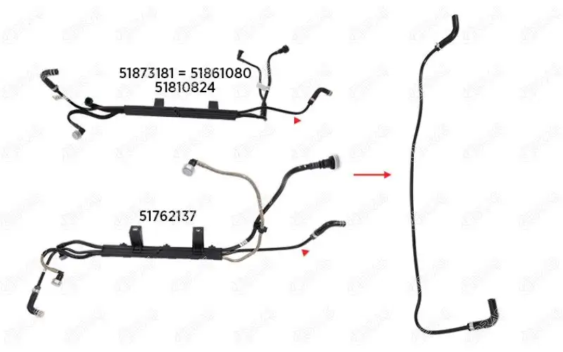 İBRAŞ 14616 Yakıt Borusu resmi