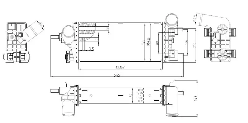 MGA 80751 Radyatör 504084141 resmi