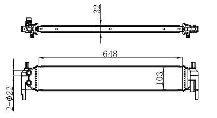 ORIS IVW215032 Turbo Radyatörü 5Q0121251EL resmi