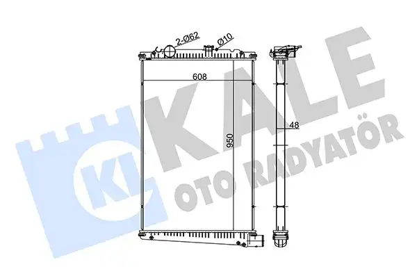 KALE 350225 Radyatör resmi