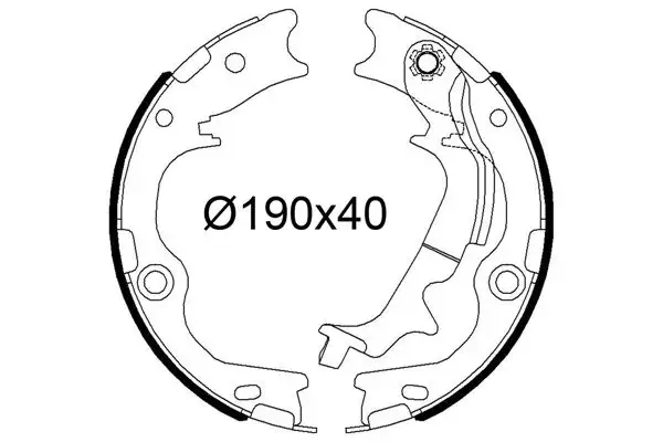 VALEO 564255 Arka Fren Balatası 583500ZA10 resmi