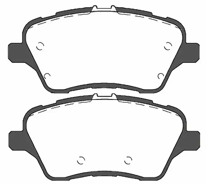 MGA 55598 Ön Fren Balatası AY112K021BD resmi