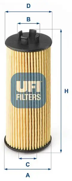 UFI 25.185.00 Yağ Filtresi resmi