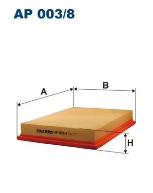 FILTRON AP003/8 Hava Filtresi resmi