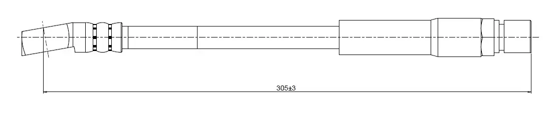 CAVO C800323A Ön Fren Hortumu 90010524 resmi