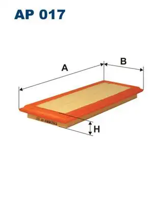 FILTRON AP017 Hava Filtresi resmi