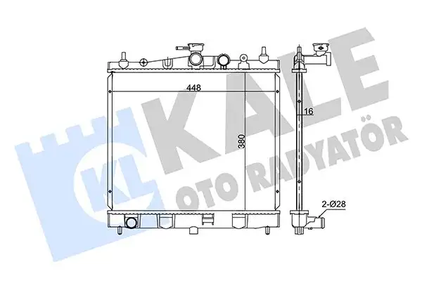 KALE 350995 Radyatör resmi