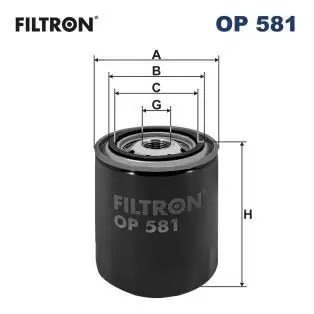 FILTRON OP581 Yağ Filtresi resmi