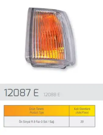 FARBA 12087D Sinyal Lambası (Sol) 7702202873 resmi
