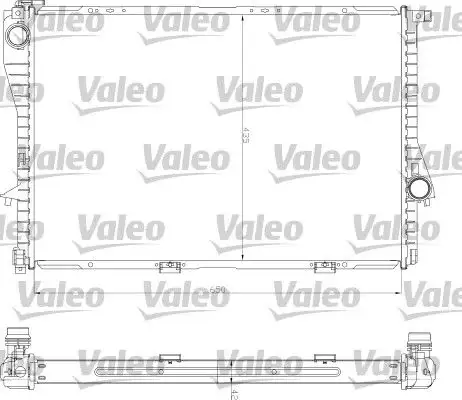 VALEO 734277 Radyatör 17111436061 resmi