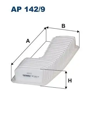 FILTRON AP142/9 Hava Filtresi 1780170050 resmi