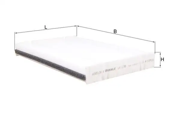 MAHLE LA1198 Polen Filtresi A9108301100 resmi