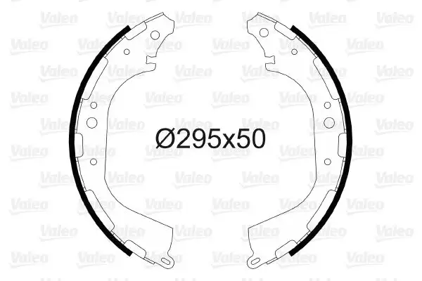 VALEO 564205 Arka Fren Balatası resmi