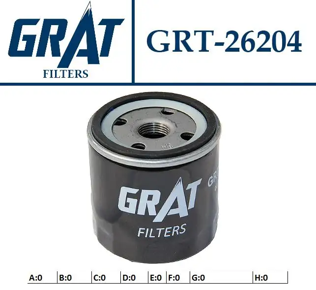 GRAT 26204 Yağ Filtresi 04E115561H resmi
