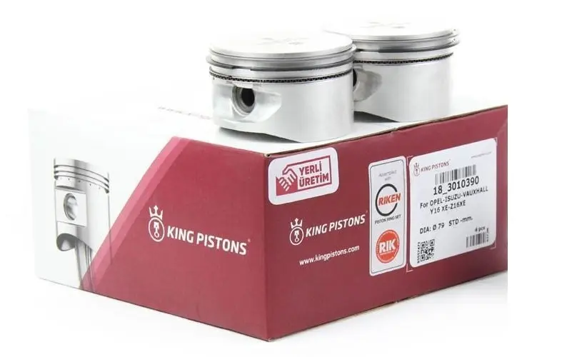 KING PISTONS RE56440050M Motor Segmanı (0.50) resmi