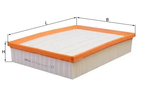 MAHLE LX1764 Hava Filtresi PHB000498 resmi