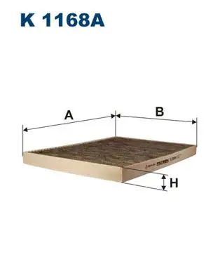 FILTRON K1168A Polen Filtresi (Karbonlu) K82205905 resmi
