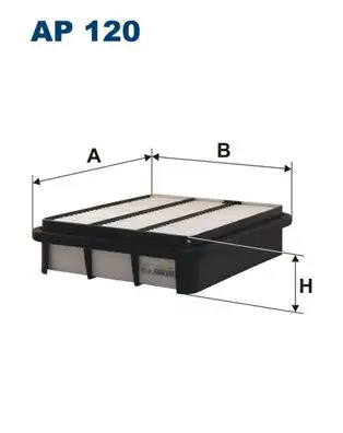 FILTRON AP120 Hava Filtresi resmi