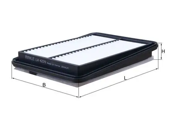 MAHLE LX4239 Hava Filtresi resmi