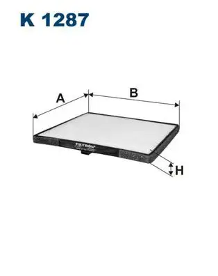 FILTRON K1287 Polen Filtresi resmi