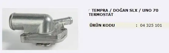 MITA 04325101 Termostat 7581200 resmi
