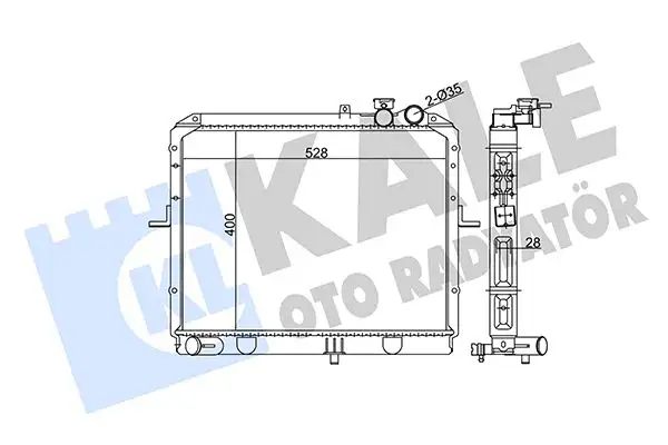 KALE 370000 Radyatör resmi