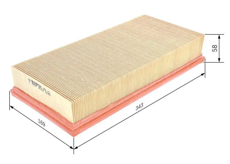 BOSCH 1457433535 Hava Filtresi resmi