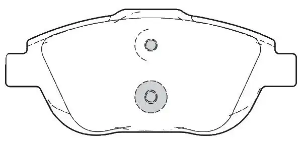 MGA 55747 Ön Fren Balatası 1607083180 resmi