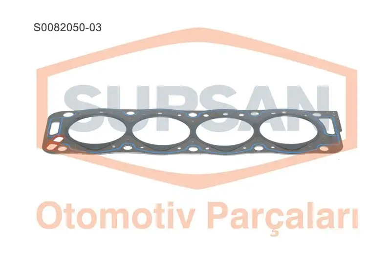 SUPSAN S0082050-03 Silindir Kapak Contası 0209Y7 resmi