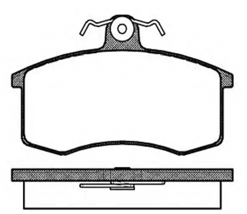 MGA 55343 Ön Fren Balatası 21083501089 resmi