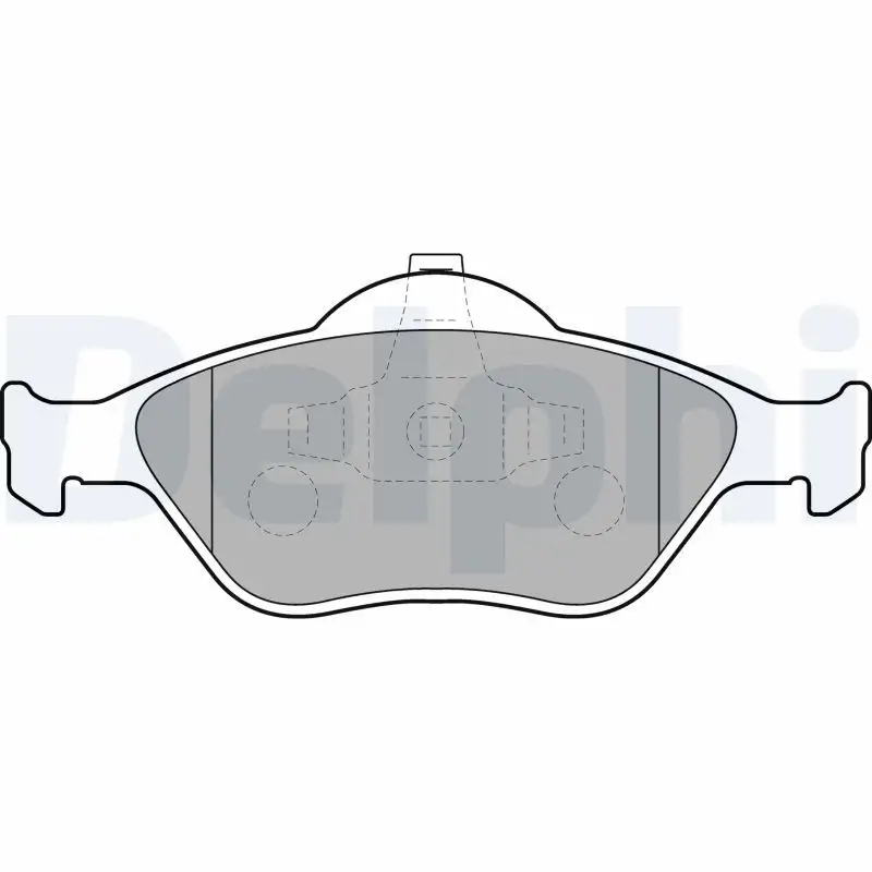 DELPHI LP1469 Ön Fren Balatası resmi