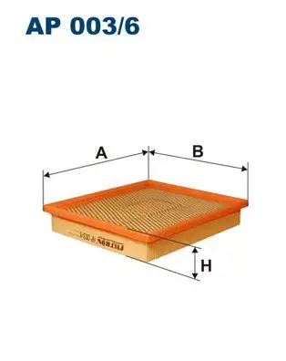 FILTRON AP003/6 Hava Filtresi resmi