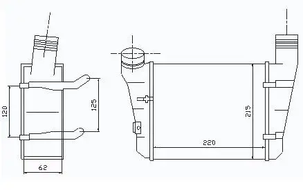 ORIS IAU002062 Turbo Radyatörü 8E0145805FS resmi