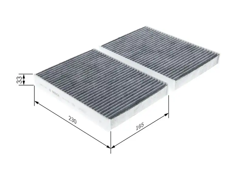 BOSCH 1987435578 Polen Filtresi (Karbonlu) resmi