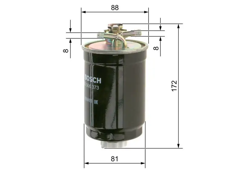 BOSCH 0450906373 Yakıt Filtresi 6N0127401H resmi