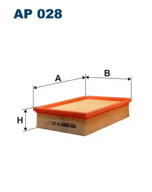 FILTRON AP028 Hava Filtresi 13721730946 resmi