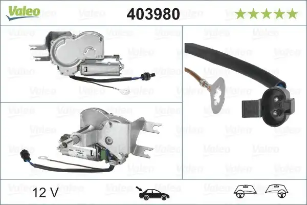 VALEO 403980 Silecek Motoru (Arka) 90386268 resmi