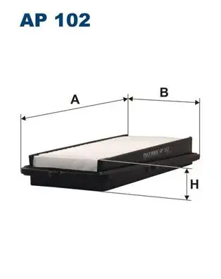 FILTRON AP102 Hava Filtresi resmi