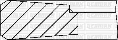 YENMAK 91-09713-000 Motor Segmanı (STD) resmi